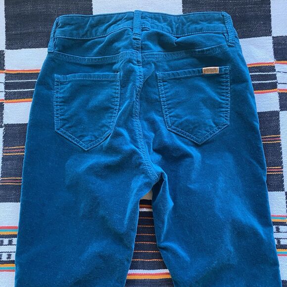 Rock And Roll Denim Velvet Bell Bottom Pants. Sapphire. Size 27/33. Festival. - Picture 6 of 12